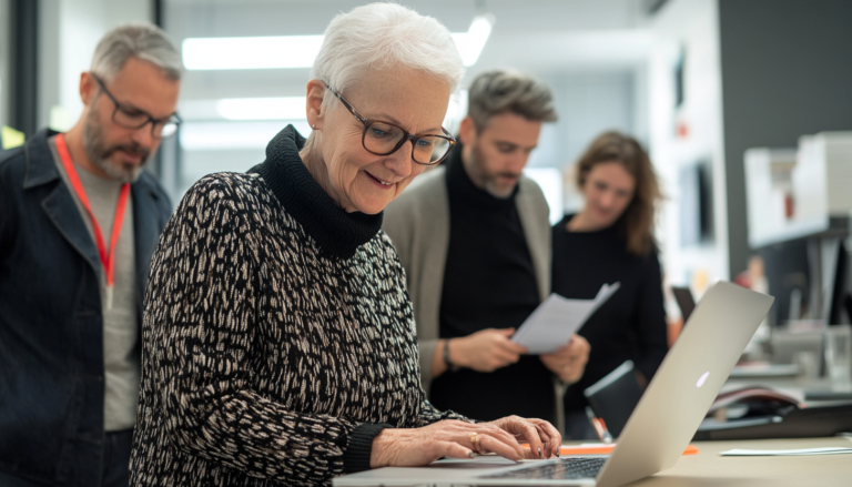 etakceh_Elderly_woman_with_eyeglasses_working_on_a_laptop_in_an_837770f8-86a8-4174-b8f6-cc9cd4aca5fa